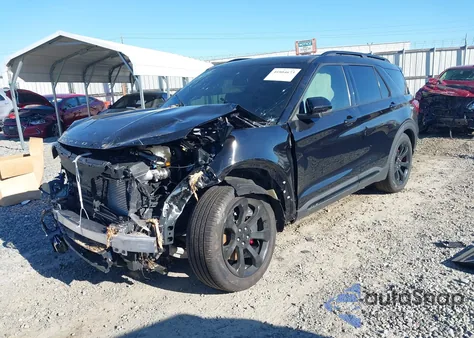 2020 Ford Explorer St из США, поврежденный, VIN 1FM5K8GC1LGA33613